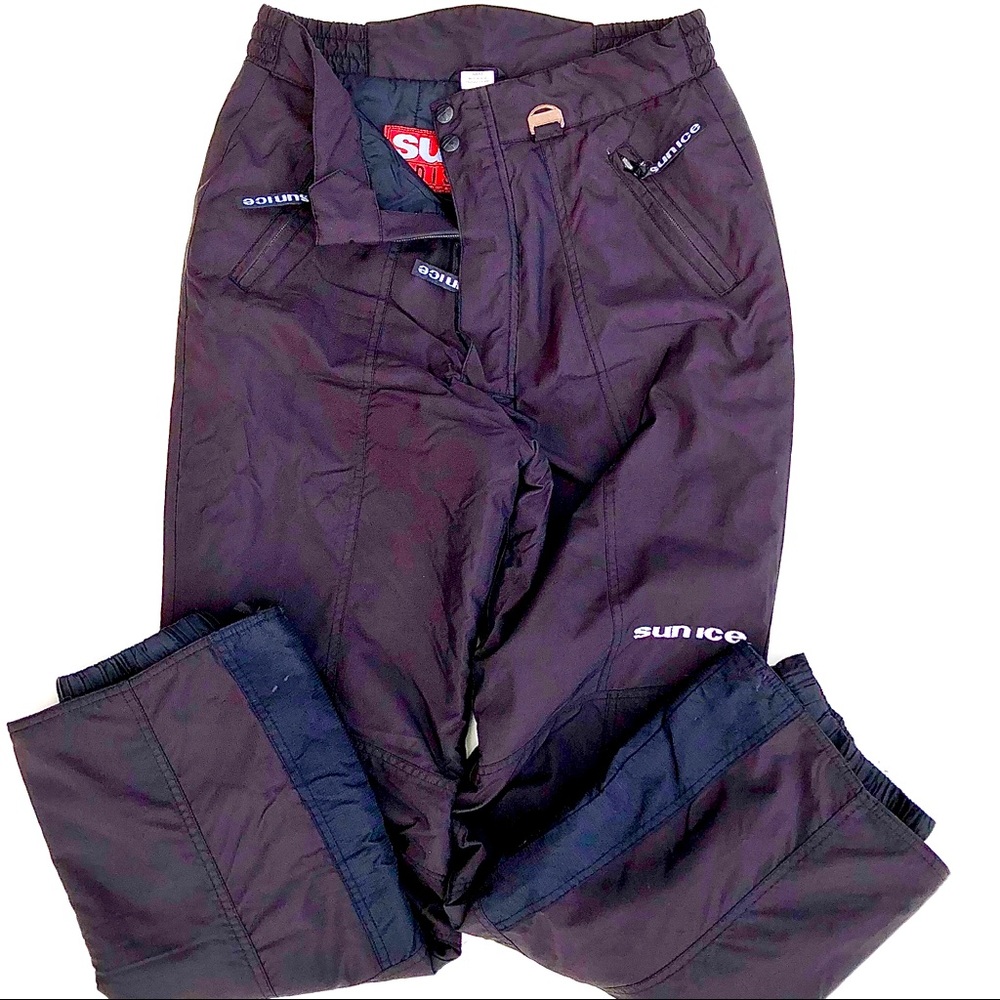 SUN ICE DISCIPLINE BLACK SKI PANTS SIZE 16